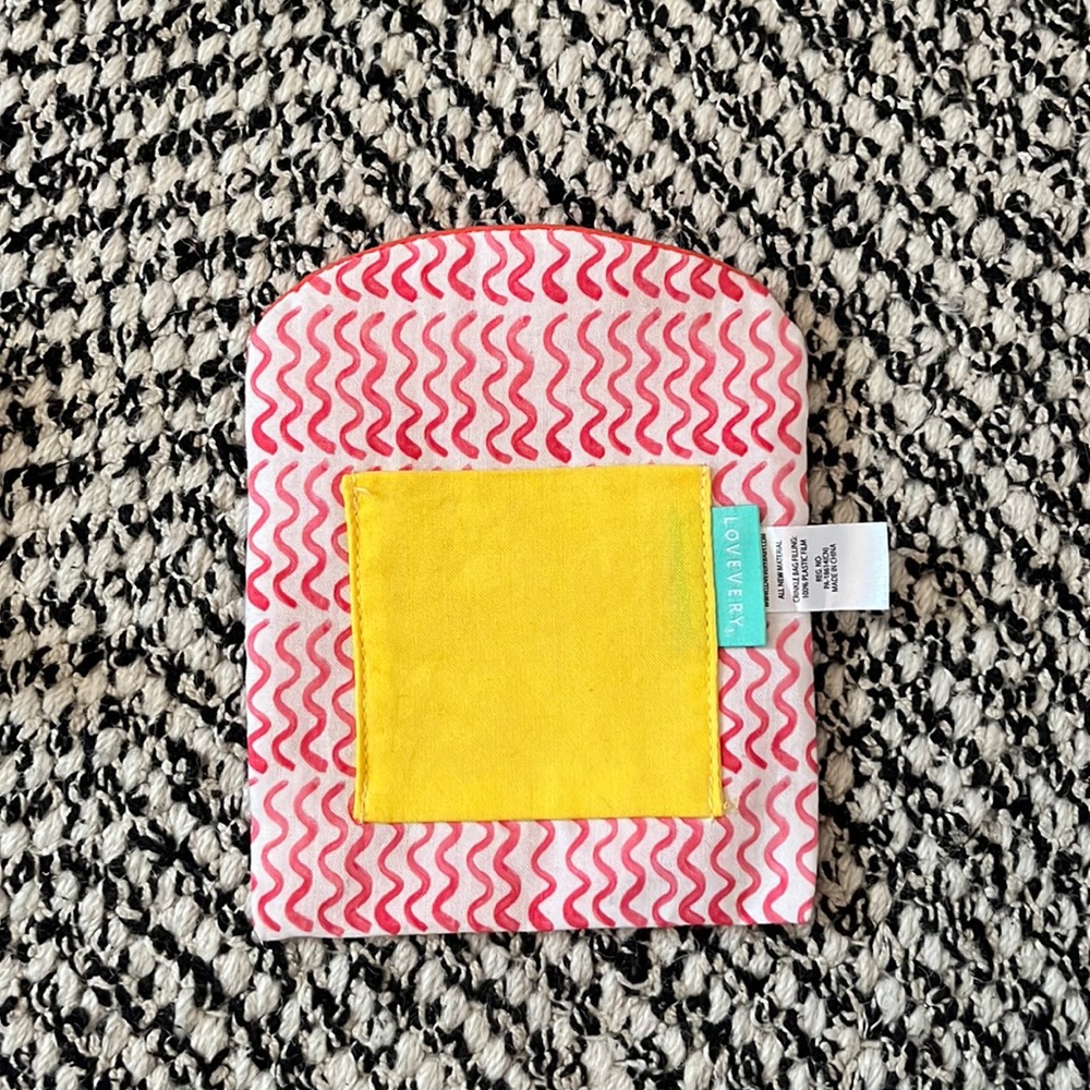 Lovevery crinkle pouch toy